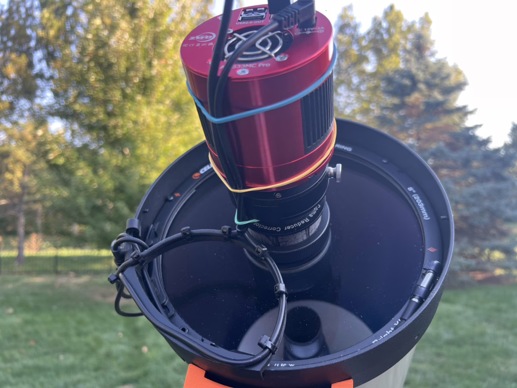 HyperStar cable routing and management with 3D printed organizer.