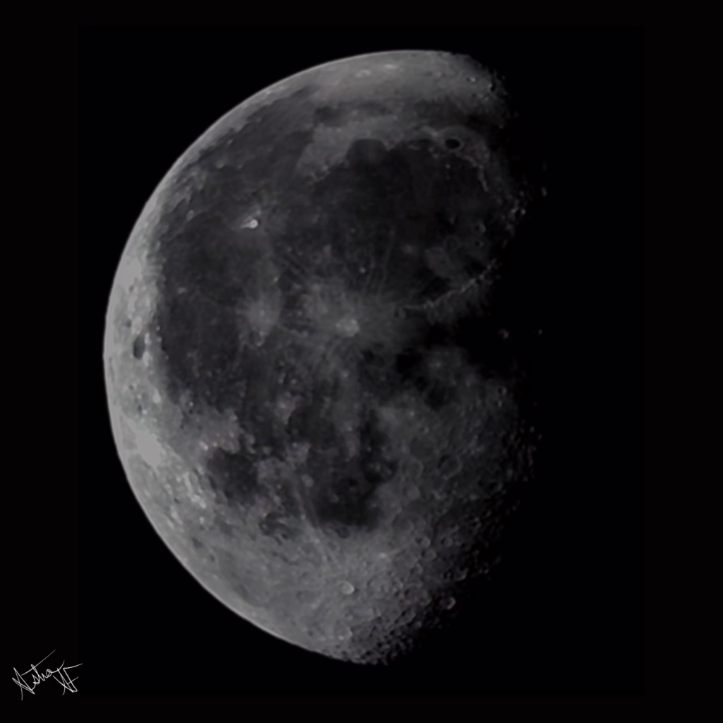 LRGB Moon Image taken with the Player One Mars 662M Planetary Camera