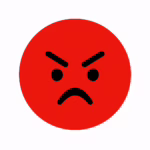 System error mad face
