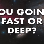 Fast or deep question on background of galaxies and nebulae
