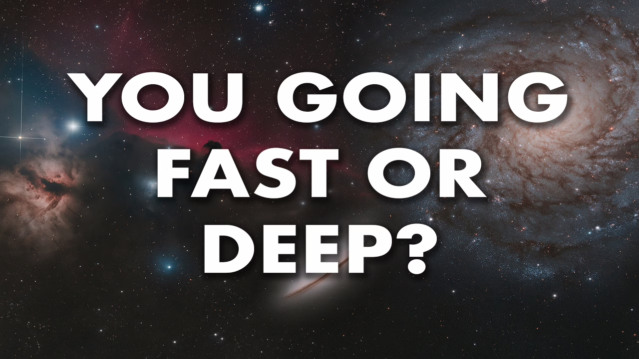 Fast or deep question on background of galaxies and nebulae