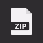 zip archive graphic used next to FlatAF design archive download