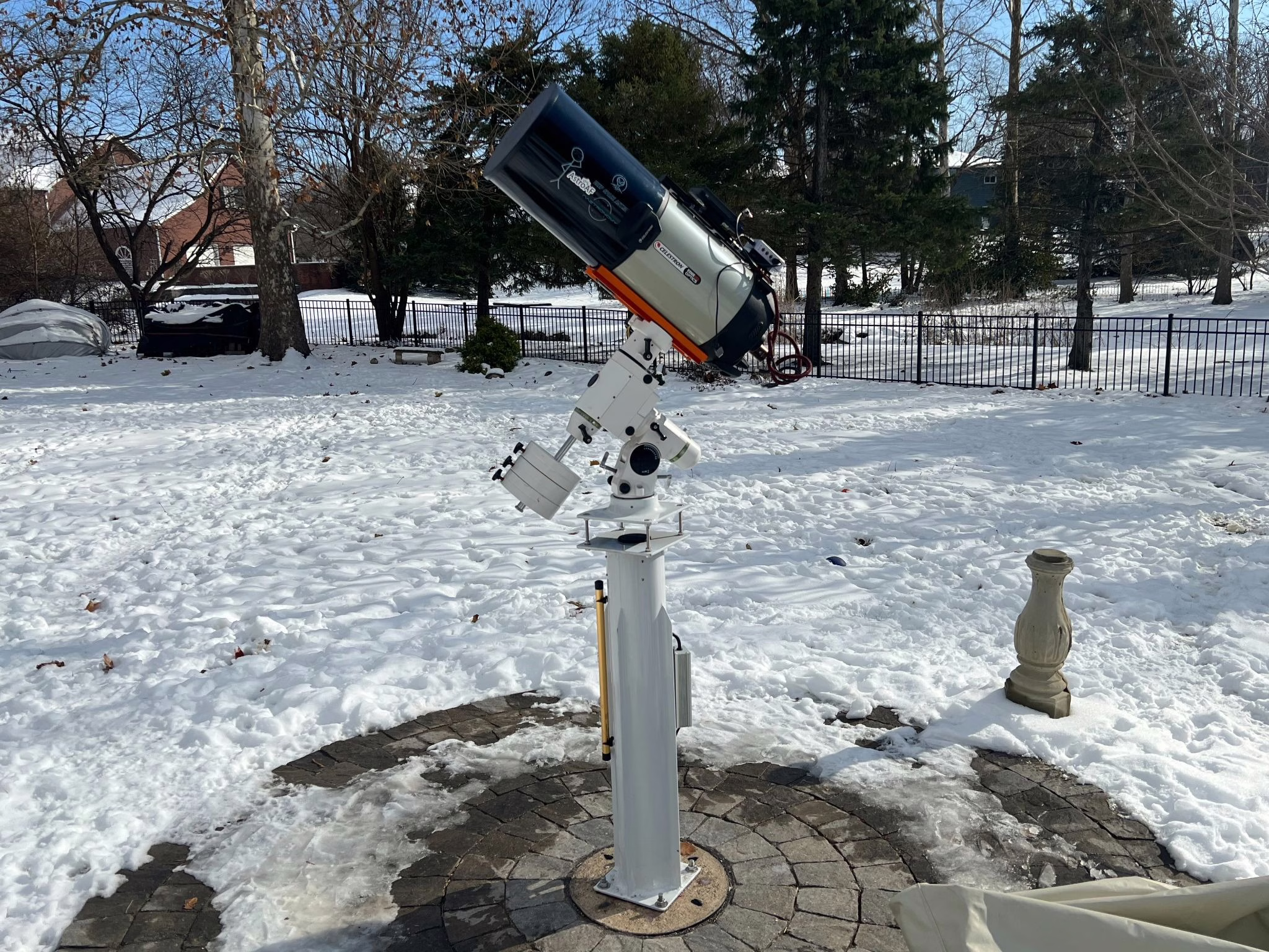 Telescope on Permanent Pier
